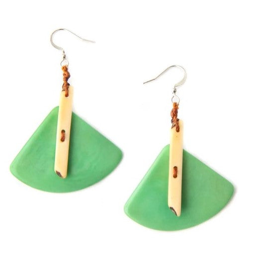 Tagua Earrings