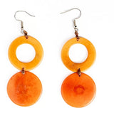 Fair trade Tagua earrings