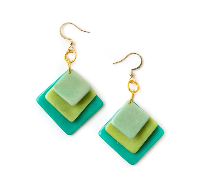 Tagua Earrings