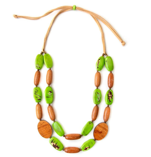 Leilani Tagua Nut Necklace| Handmade Eco Jewelry