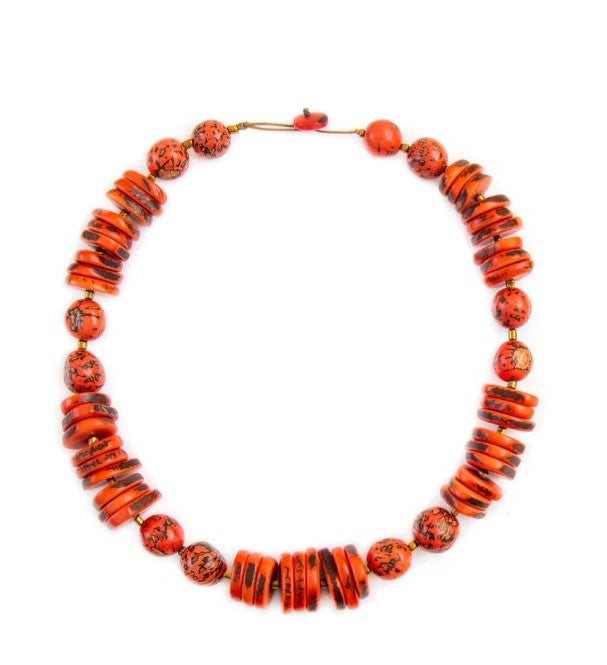 Fair trade Tagua necklace
