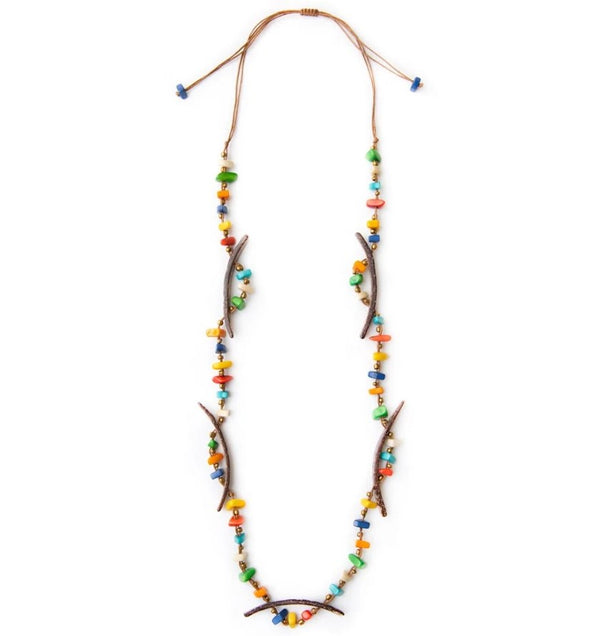 Quintana Tagua Nut Necklace |Adjustable & Handmade