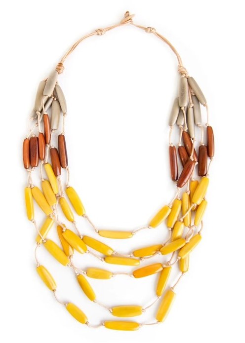 Fair trade Tagua Necklace 