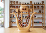 Tagua fair trade necklace