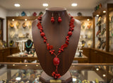 Tagua Fair Trade Necklace and earrings set