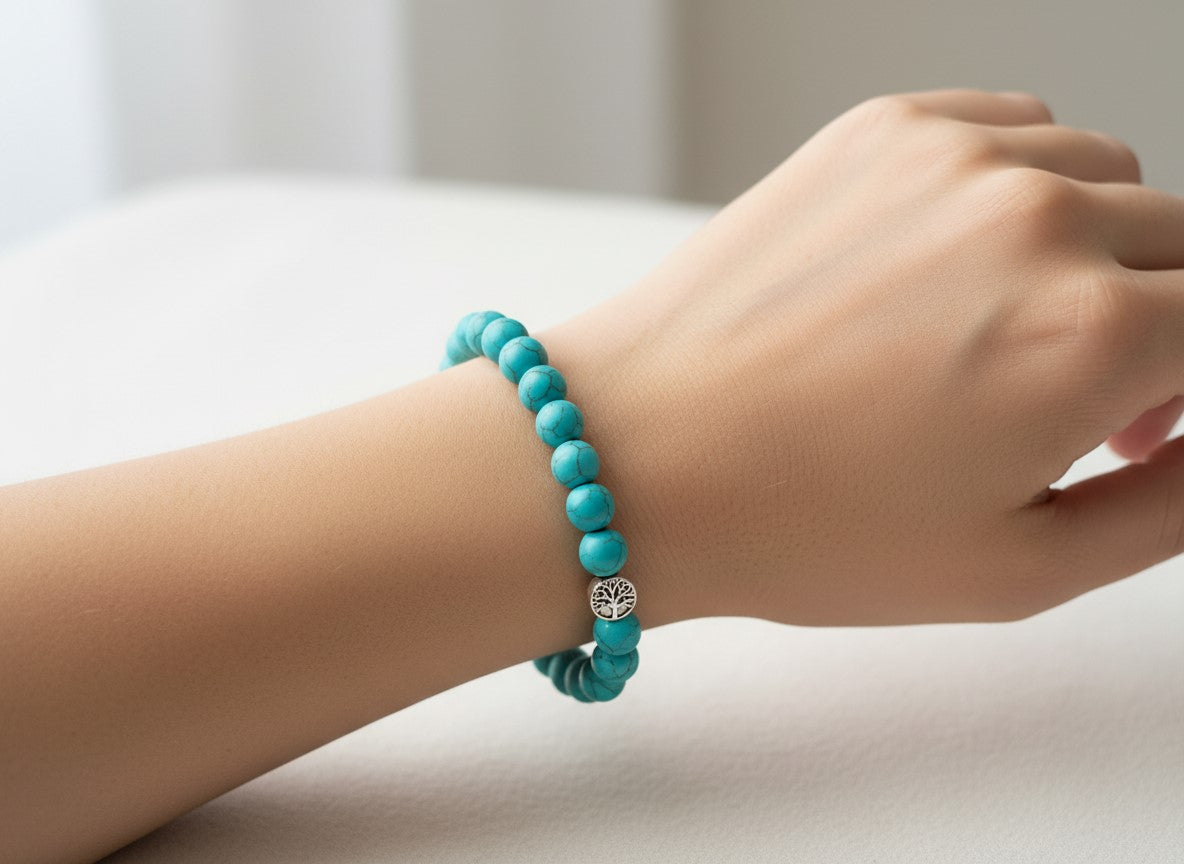Turquoise Natural Stone Bracelet 