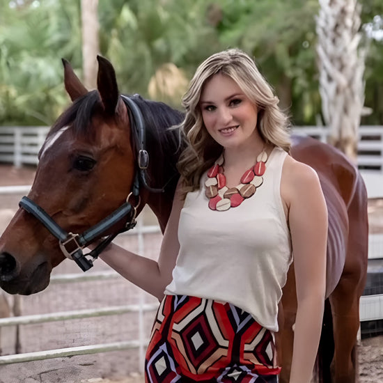 Fair trade Tagua necklace
