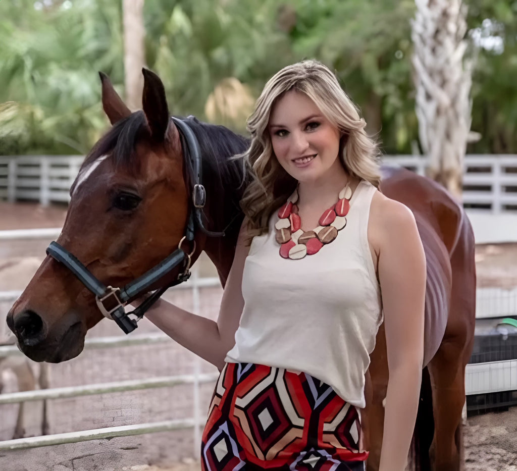 Fair trade Tagua necklace
