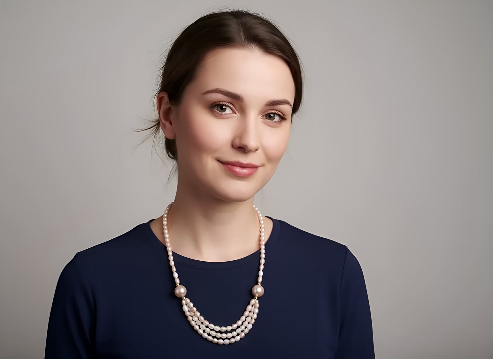 Freshwater pearls necklace