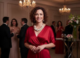 Tagua fair trade necklace and earrings set