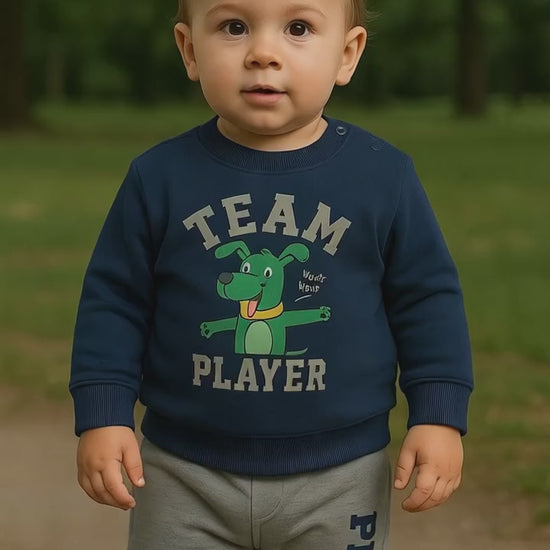 Boys Cotton Top & Pants Set Soft Stretch

