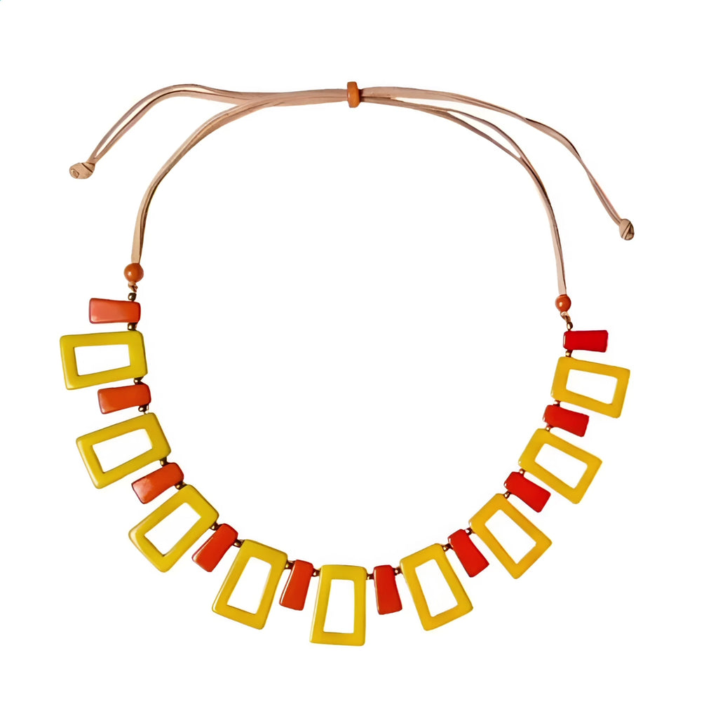 Fair trade Tagua necklace