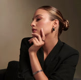  PVD Gold-Plated Stainless Steel Earrings