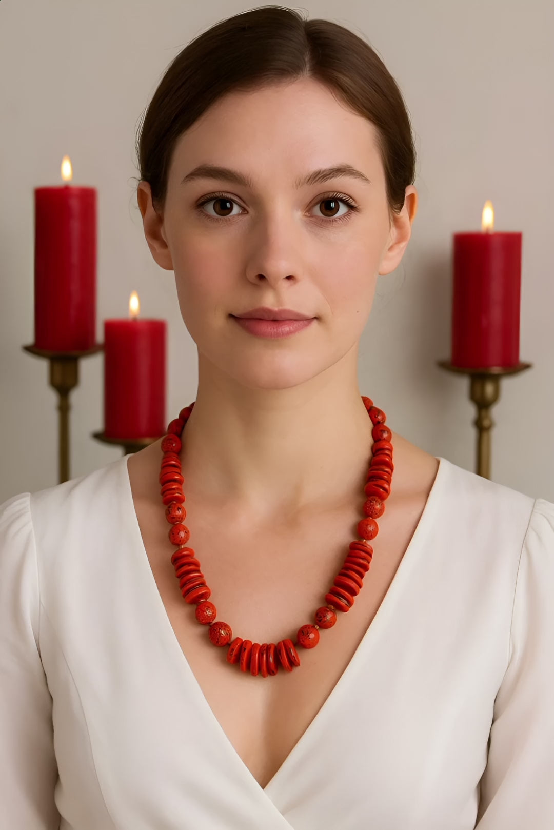 Fair trade Tagua necklace