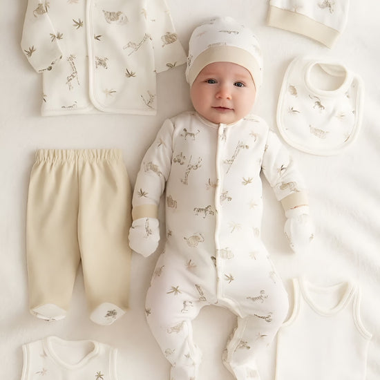 8-Piece Animals Newborn Set