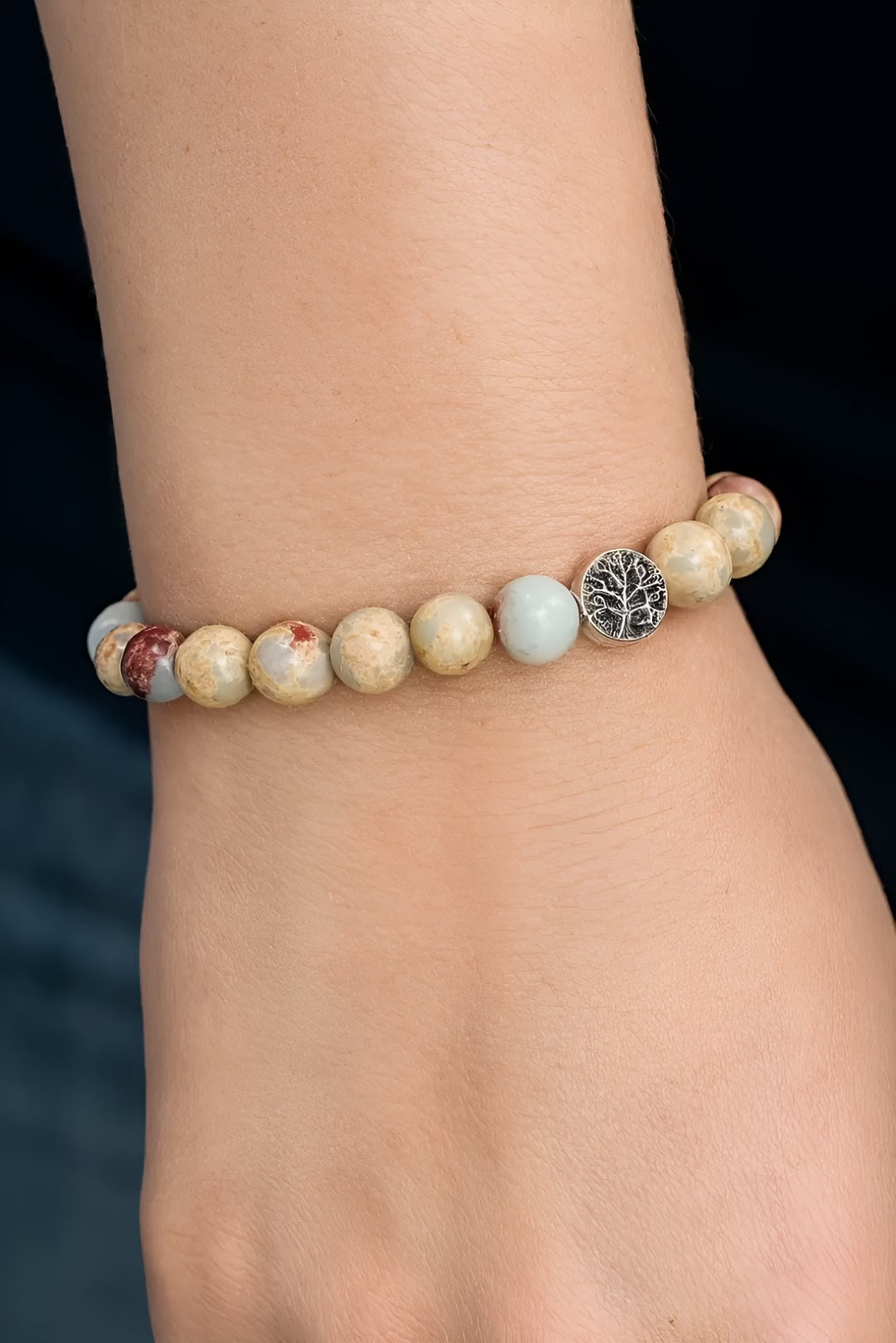Larderite Stone Bracelet